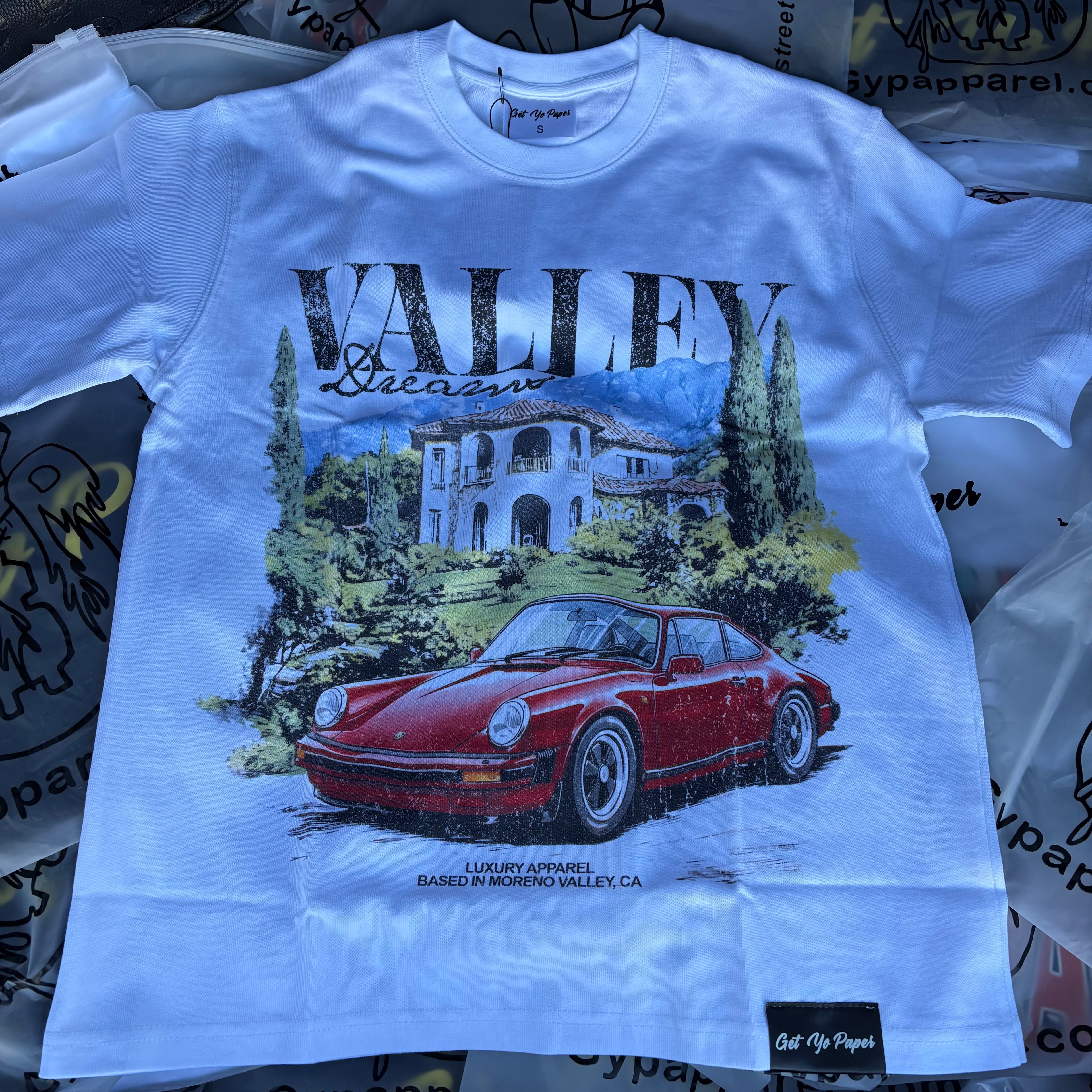 Get yo paper " Valley Dreams " tee