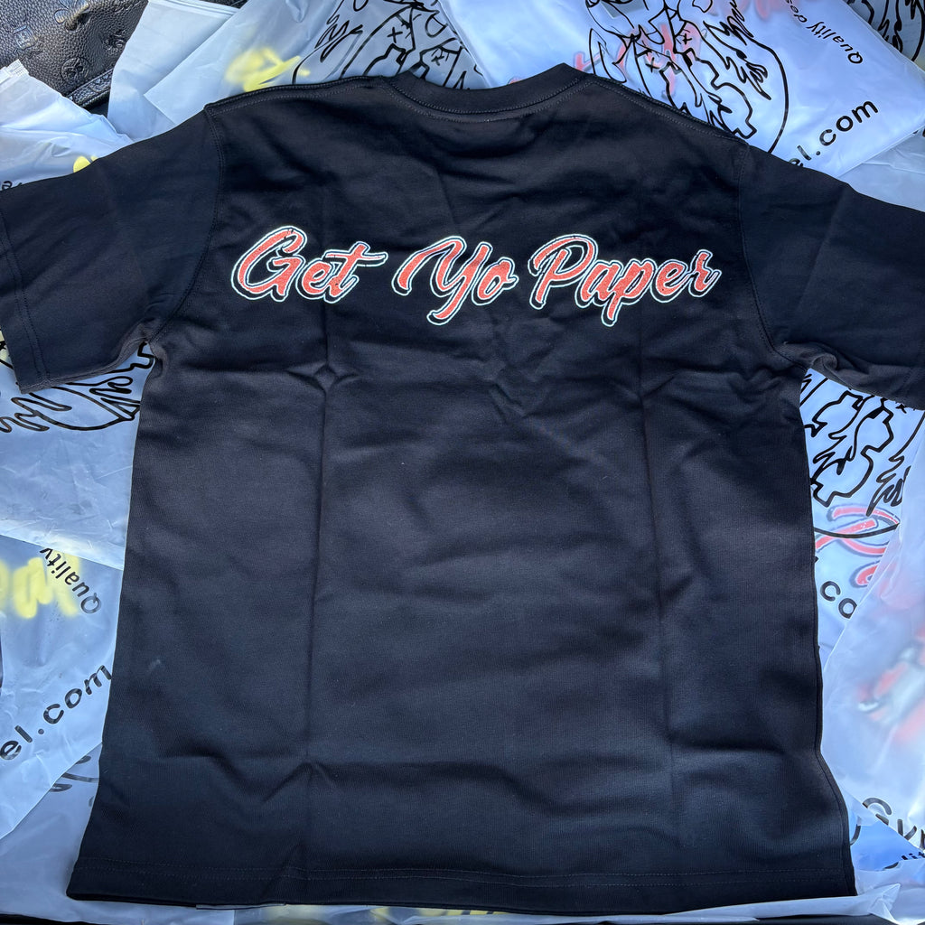 Get yo paper “Take risks“ tee